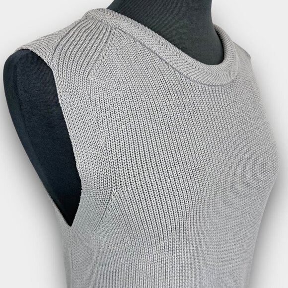 Halston Heritage Gray Tank Top - Picture 5 of 10